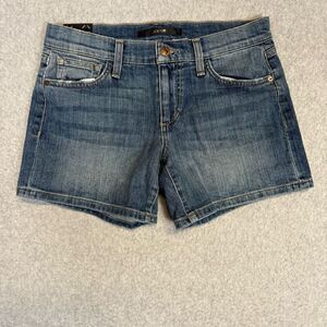 Brand New Joe's Jeans Women's Size 30 5" Inseam Mom Shorts Blue